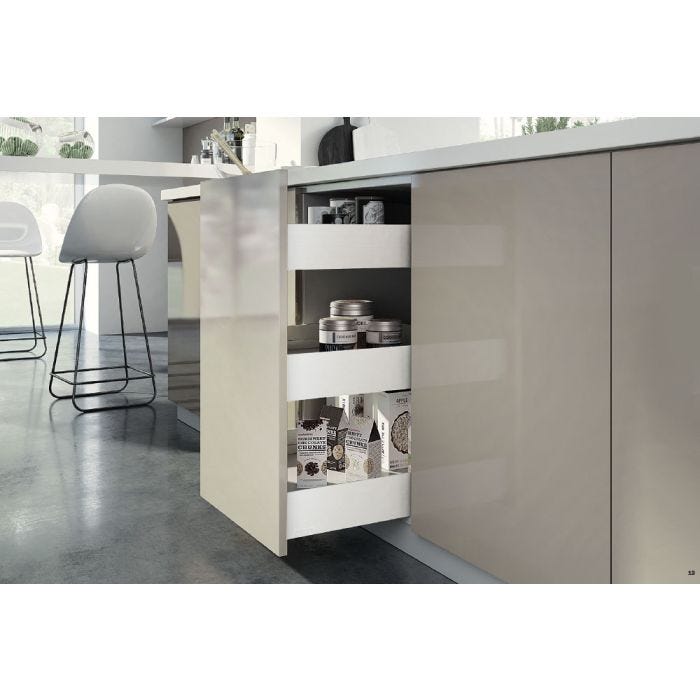 LINEABOX Under-sink - 2-sided drawer - H 178 mm