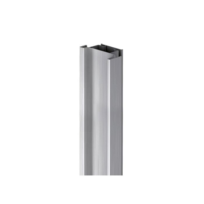 Scilm America GOLA 8059 Anodized Aluminum C-Channel Vertical Spacer Channel Profile, 105-1/8 in L x 2-5/8 in W x 1-29/64 in H, Clear