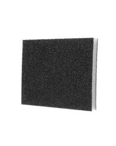 3M 051115-02622-5 Aluminum Oxide Sanding Sponge, 4-3/4 in L x 3-3/4 in W x 1/2 in THK, Medium