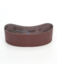 3M 340D Aluminum Oxide Film-Lok Single-Flex Cloth Abrasive Belt