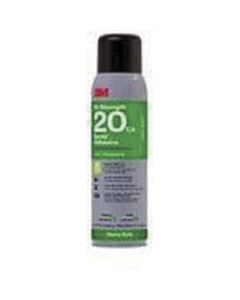 3M 00076308142711 Heavy-Duty 20CA Adhesive, 16 fl-oz Can, Clear