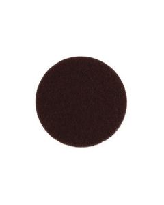 3M Scotch-Brite™ Hookit™ 048011-29292-2 Aluminum Oxide Hook and Loop Production Clean and Finish Disc, 5 in Dia, No Hole, Very Fine, Maroon