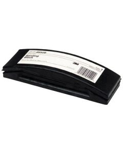 3M 051131-05520-9 Sanding Block, 8 in L x 3 in W, Black