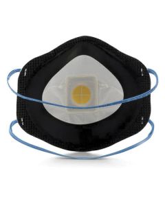 3M 8271 Polyester Particulate Respirator with Valve, Standard, P95 Filter Class, Dual Braided Comfort Strap, White