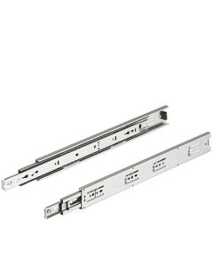 Accuride 3832ESC Drawer Slide | Self Close, 22"L, Full Ext, 100lb, Side Mount | Bulk Pack | Clear Zinc | C3832-E22SCP