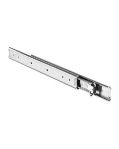 Accuride 0363 Two-Way Travel Slide | Full Ext, 100lb | Bulk Pack | Clear Zinc