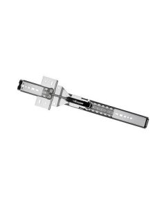 Accuride 1155 Flipper Door Slide | Over The Top | Soft-Close, 30lb | Black | Polybagged