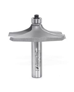 Amana Tool 49550 Carbide Table Edge Profile Router Bit, 2-3/4 in Dia x 2-7/8 in OAL, 5/8 in D Cutting, 2 Flutes, 1/2 in Dia Shank