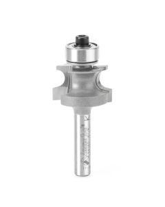 Amana Tool 54160 Carbide Corner Beading Profile Router Bit, 7/8 in Dia x 2-1/8 in OAL, 9/16 in D Cutting, 2 Flutes, 1/4 in Dia Shank