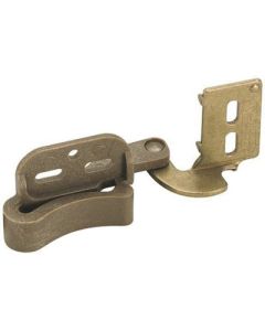 Amerock CM2606BB Steel Marathon Knife Hinge, Self-Close, 1/2 in Overlay, Burnished Brass