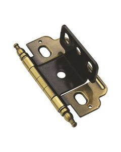 Amerock Steel Non-Self-Closing Partial Wrap Hinge