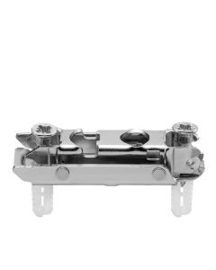 Blum CLIP Cam Adjustable In-Line Mounting Plate | 0mm | Stamped | ∅5 x 11.5mm EXPANDO | Nickel | 177H3100E