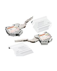 Blum AVENTOS HK-S Lift Mechanism Set | Power Factor 35 to 88 | BLUMOTION Ready | Wood Screws | Light Gray | 20KC00.N6