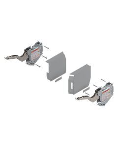Blum AVENTOS HK-S Lift Mechanism Set | Power Factor 84 to 195 | TIP-ON Ready | Wood Screws | Light Gray | 20K2E00TN6