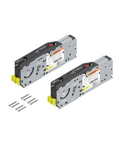 Blum AVENTOS HF top Lift Mechanism Set | Power Factor 880 to 1698 | BLUMOTION & SERVO-DRIVE Ready | Wood Screws| 22F2800