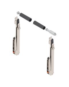 Blum AVENTOS HL top Lever Set | 15-1/4" to 21-1/4"H Cabinet | BLUMOTION & SERVO-DRIVE Ready | 22L3800