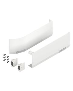 Blum AVENTOS HF top/HS top/HL top Cover Cap Set | SERVO-DRIVE | Silk White | 22.8000.NA