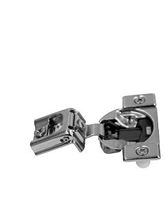 Blum COMPACT BLUMOTION 39C 110° Face Frame Hinge | 1-1/4" Overlay | Wraparound | 3-Cam |Soft-Close | Press-In | Nickel | 39C358B.20