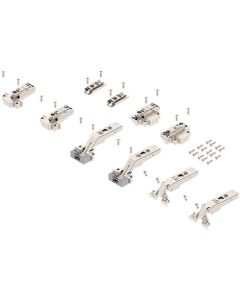 Blum AVENTOS HF top Door Hardware Set | Narrow Aluminum Door | Frameless | 78Z550ATA6