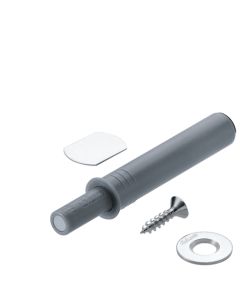 Blum TIP-ON Set | Standard Doors | Platinum Gray | 956.1004