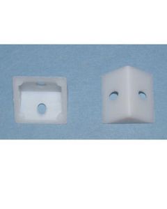 Bainbridge Manufacturing White Corner Brace