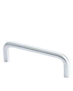 Berenson 6132-2SC-P Advantage Wire Pulls Collection Steel Pull, 3-1/2 in CC, 3-13/16 in L x 5/16 in W, Satin Chrome