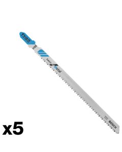 Bosch T318B High-Speed Steel Jigsaw Blade, 132 mm L x 5/16 in W, 14