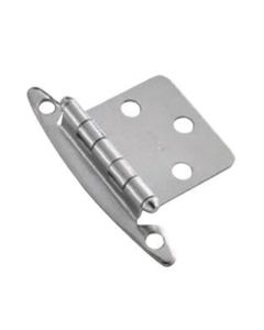 Belwith Keeler P139-26 Steel Flush Hinge, Self-Close, Surface Mount, Inset Overlay, Chrome