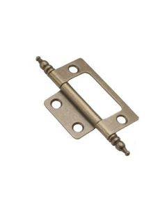Belwith Keeler P8294-AB Steel Self-Mortise Hinge, Surface Mount, Antique Brass