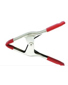 Bessey XM Series Light-Duty General-Purpose Spring Clamp, 6.3 in L, Steel, Nickel-Plated