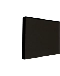 E.B. Bradley Co. Drawer Side | No Groove | 10"H x 96"L | Black