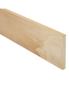 E.B. Bradley Co. Drawer Side | No Groove, Double Banded | 4"H x 96"L | Maple