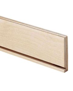 E.B. Bradley Co. Drawer Side | Grooved, Double Banded | 8"H x 96"L | Maple