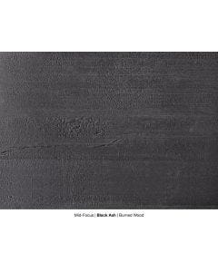 Holz in Form Black Ash | Burned Wood Texture | 18-1/2" Board | 50"W x 123-13/32"L