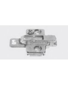 Blum System Screw Zinc 2-Piece Cruciform Mounting Plate
