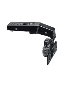 Blum CLIP top Blind Corner Onyx Black Steel 95 deg BLUMOTION Soft-Close Inset Overlay Concealed Hinge