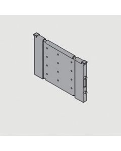Blum ORGA-LINE ZSI.010Q Nylon Single Cross Divider, 3-9/16 in W x 2-1/2 in H, Dust Gray