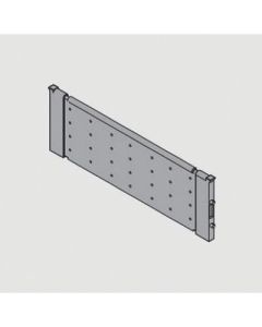 Blum ORGA-LINE ZSI.020Q Nylon Double Cross Divider, 7-1/16 in W x 2-1/2 in H, Dust Gray