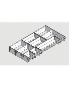 Blum ORGA-LINE Stainless Steel Rectangle 3-Tier Cutlery/Utensil Organizer