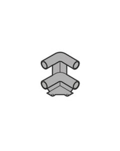 Blum MOVENTO Pull-Out Surround Corner Connector with Two Gallery Rails | White | ZTU.00Z0 W
