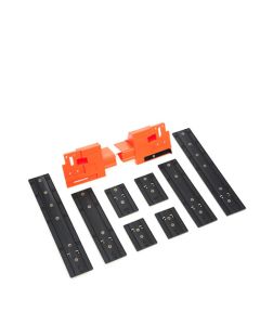Blum LEGRABOX ZML.3710 Nylon Marking Template, Black/Orange