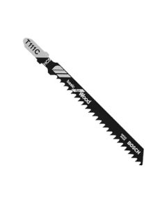 Bosch T111C High Carbon Steel Jigsaw Blade, 4 in L x 5/16 in W, 8