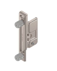 Blum METABOX Standard Front Fixing Bracket | Left | Press-In | Nickel | ZSF.1800 L