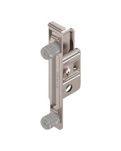 Blum METABOX Standard Front Fixing Bracket | Right | Press-In | Nickel | ZSF.1800 R