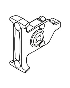 Blum TANDEMBOX Front Fixing Bracket | Screw-On | Nickel | ZSF.35A2
