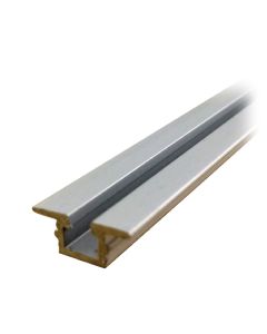 Ducasse CXE Aluminum Inset Carrier Track, 6.5 ft L, 5/8 in THK Door