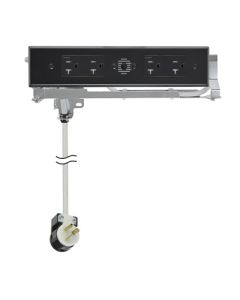 Docking Drawer Blade Duo Metal 20 A Power Outlet