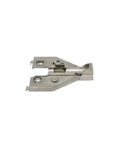 DTC PIVOT-PRO C80 Series Cam Adjustable Face Frame Mounting Plate | 1mm | Screw-On | Nickel | 89H10JQ
