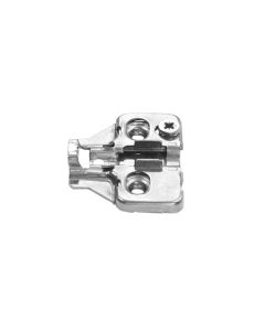 DTC PIVOT-PRO C80 Series Cam Adjustable Wing Mounting Plate | 0mm | Screw-On | Nickel | 96T00TQ