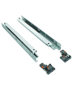 DTC DS20 Undermount Slide + Clips | Soft-Close, 15"L, Full Ext, 100lb | DS20381H